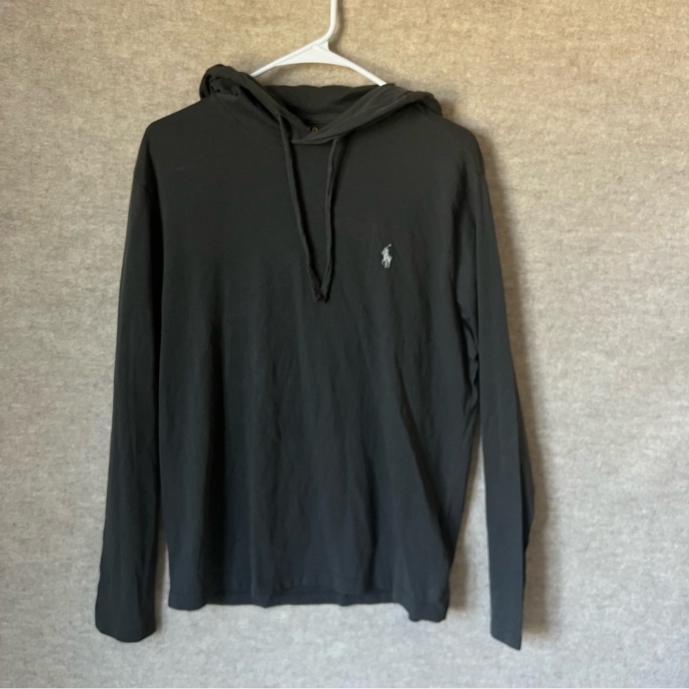 Men's Polo by Ralph Lauren Gray Hoodie Shirt